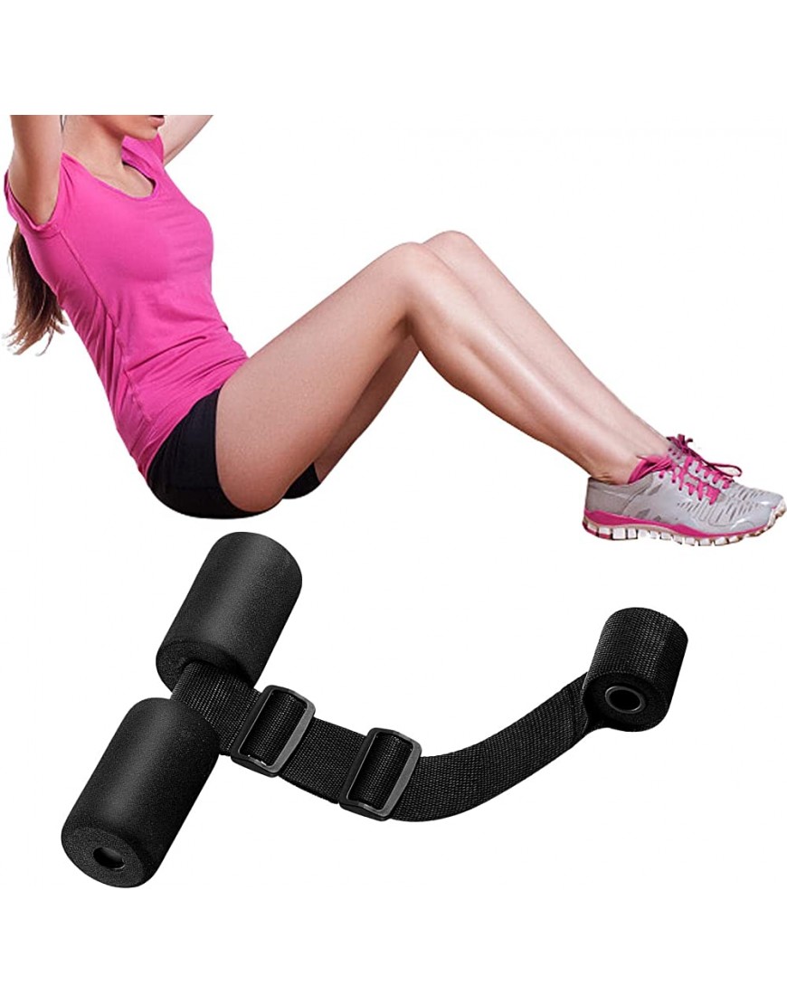 Ainichi Nordic Strap Hamstring Curl Machine Hamstring Curl Strap Adjustable Hamstring Curl Strap With Padded Ankle Bar Fitness Templine For Hamstring Curls Squats AB Workout - BDGYRKA9