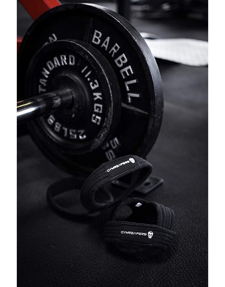Figur 8 Hebebänder für Kreuzheben Powerlifting Strongman und Cross-Training starke Gewichtheben Handgelenkbänder für Männer Frauen - BATUZ22A