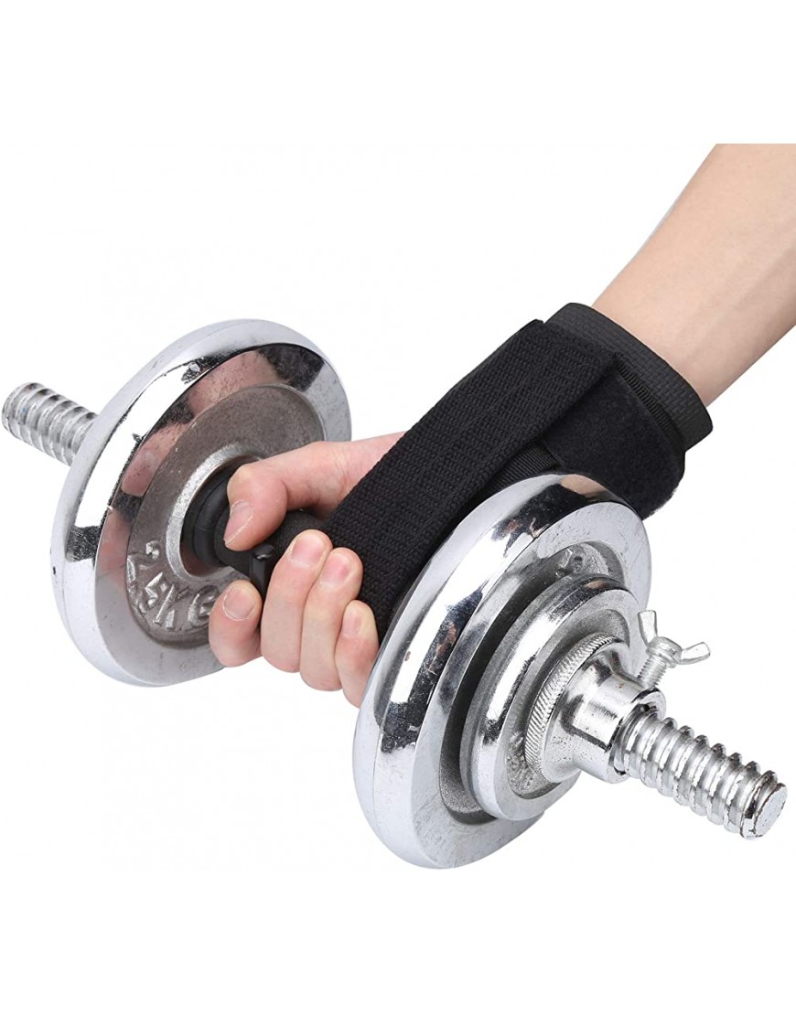 Gaeirt Gewichtheberhaken Handgelenkhaken Hebebänder mit verstellbarem Karabiner Handgelenkwickel für Gewichtheben Bodybuilding Krafttraining - BEGOA8QW