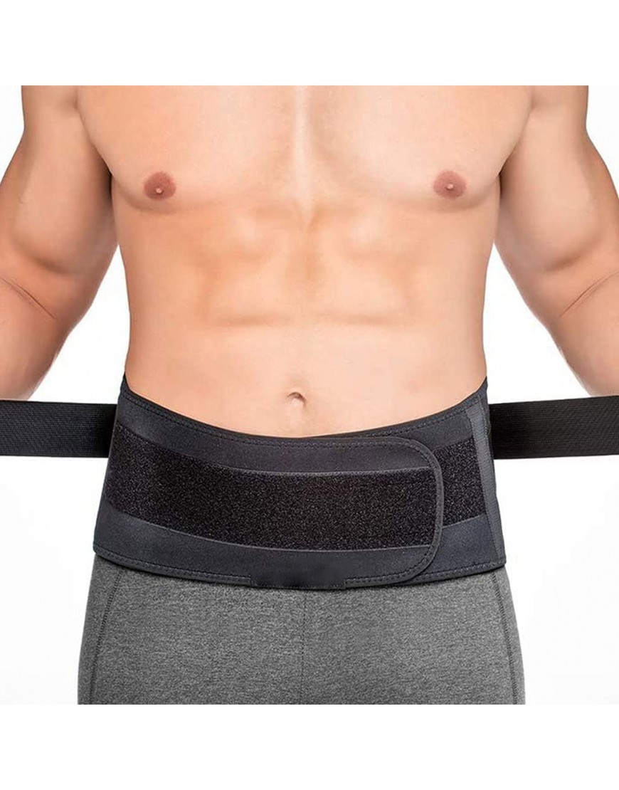 Herren Taillenstütze Atmungsaktive Untere Rückenstütze Entlastung bei Rückenschmerzen Bandscheibenvorfall Verstellbare Kompressionsstützgurte Unterer Rückengürtel S Small - BOPJC98D