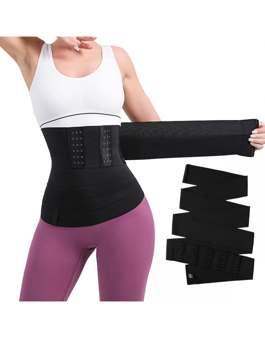 JJunLiM Taillentrainer für Frauen Bandage Bauchwickel Taillenkorsett Plus Size Workout Taillentrimmer für Fitnessstudio Sport Rückenstütze - BTEZQ99B