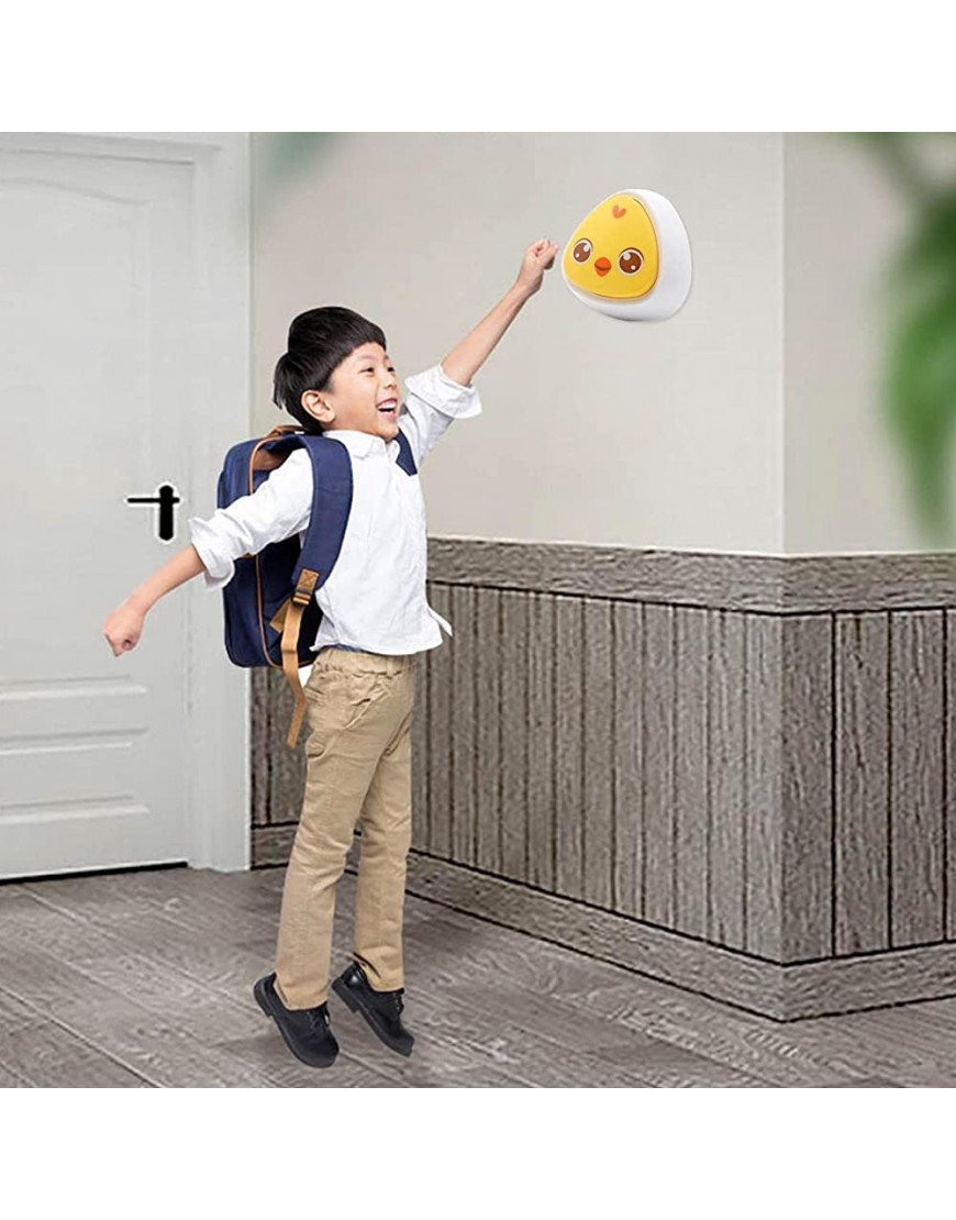 Berühren Sie Hochsprung-Sprachzähler Kinder springen Trainingsknopf Creative Bounce Trainer Toys Höhenwachstumstraining für Kinder Indoor-Outdoor-Sportgeräte Honeybeely - BQBKZMEE