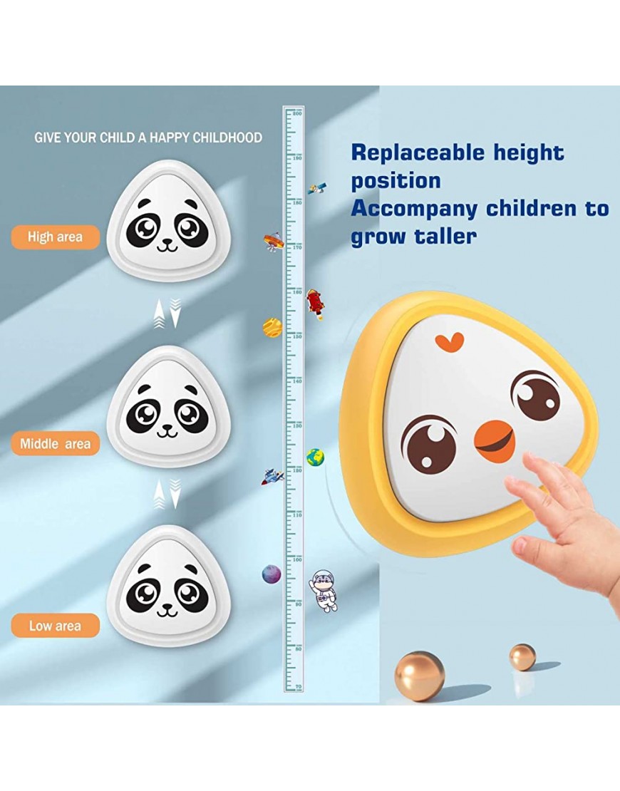 HYMONA Sprachübertragung Berühren Sie den Hochsprungzähler,High Bounce Boost-Übung Förderung des Höhenwachstums Für Kinder,Kleinkinder - BLXOIVW7