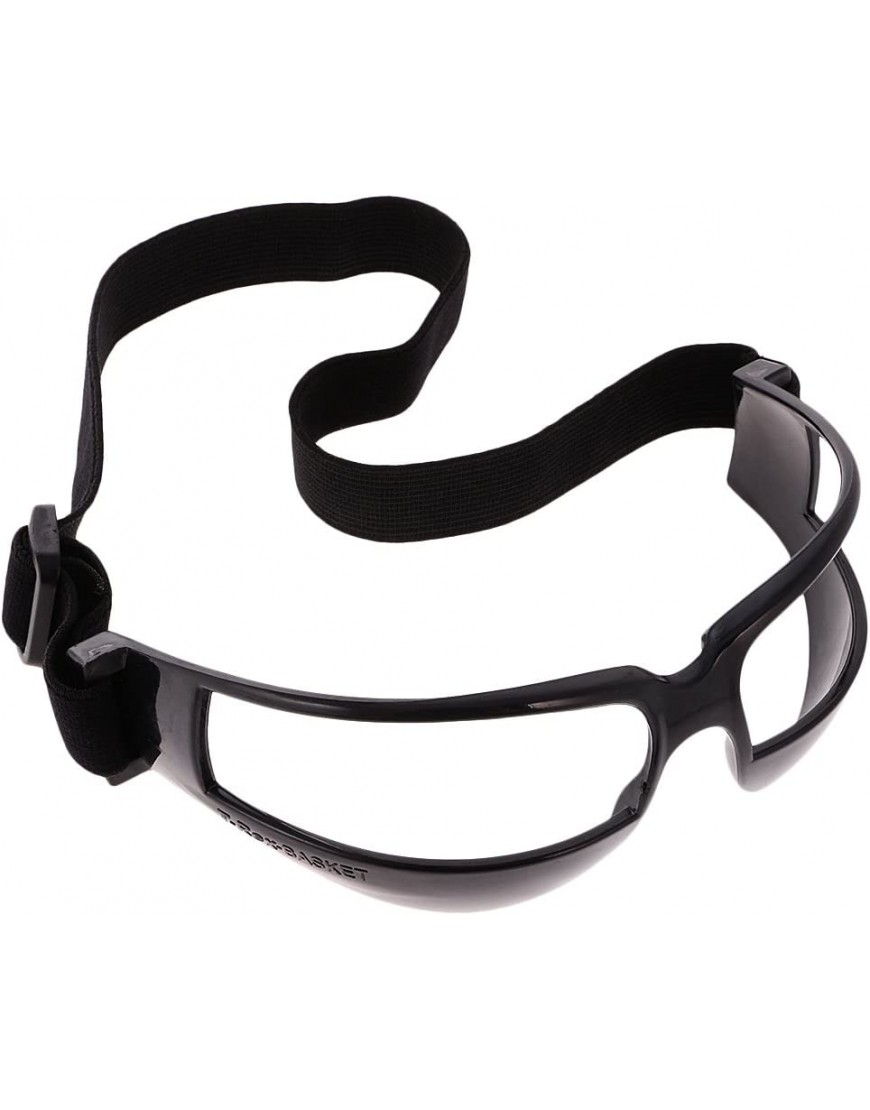 MagiDeal Basketball Trainingsgerät Basketball Dribble Trainingsbrille Dribbeln ohne nach unten zu schauen Trainingshilfe Brille 1pcs Schwarz - BLZWO4QN