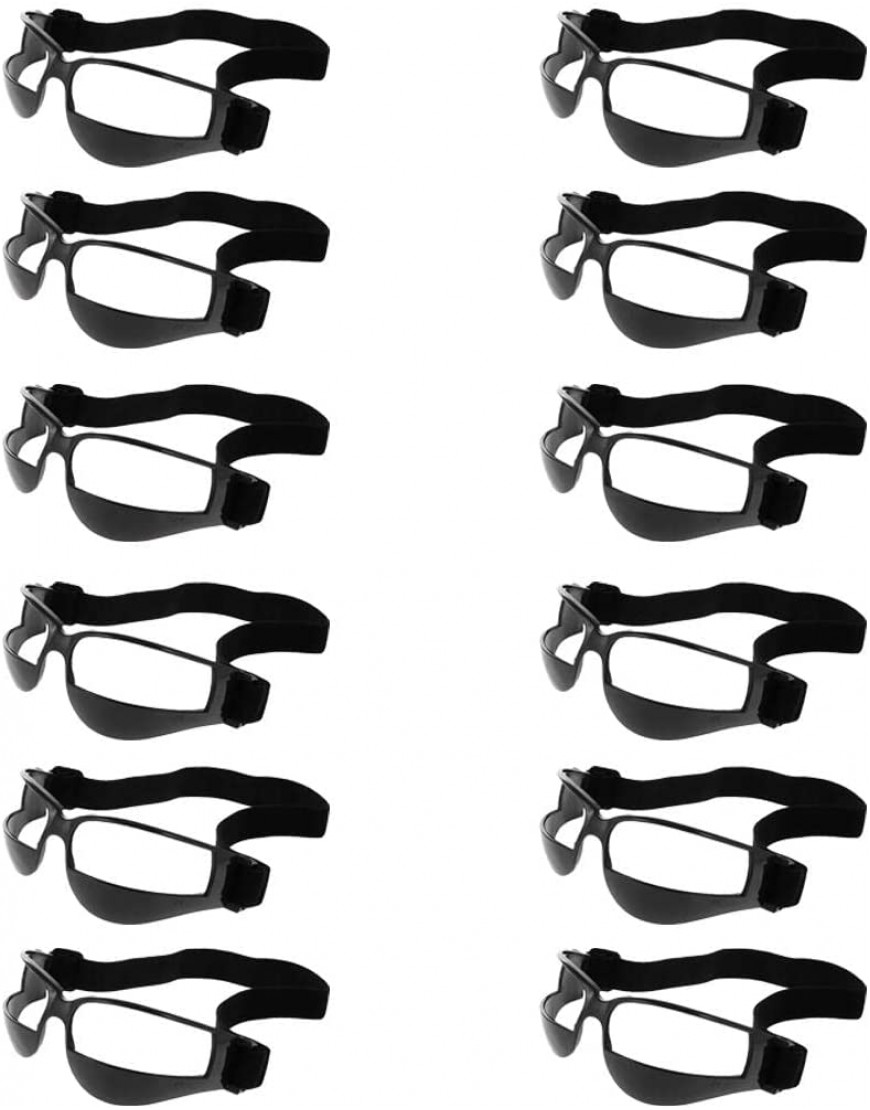 Yajuyi 12 X Basketball Dribbling Brille Brille Trainingshilfe Sportgeschenk - BLKTFE25