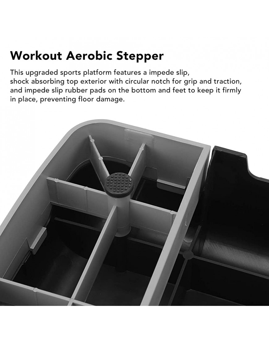 Aerobic Fitness Board Workout Aerobic Stepper Step Platform Trainer für Cardio- Core- Kraft- Stabilitäts- und Widerstandstraining - BNDKBJVV