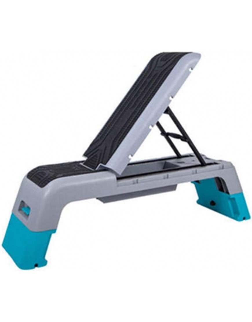 WanuigH Aerobic Step Aerobic Trainer Einstellbare Übung Fitness Workout Stepper Höhenverstellbarkeit Griffige Oberfläche Tägliche Übung Farbe : Grau Size : 111x20x35.5cm - BTGJO5AN