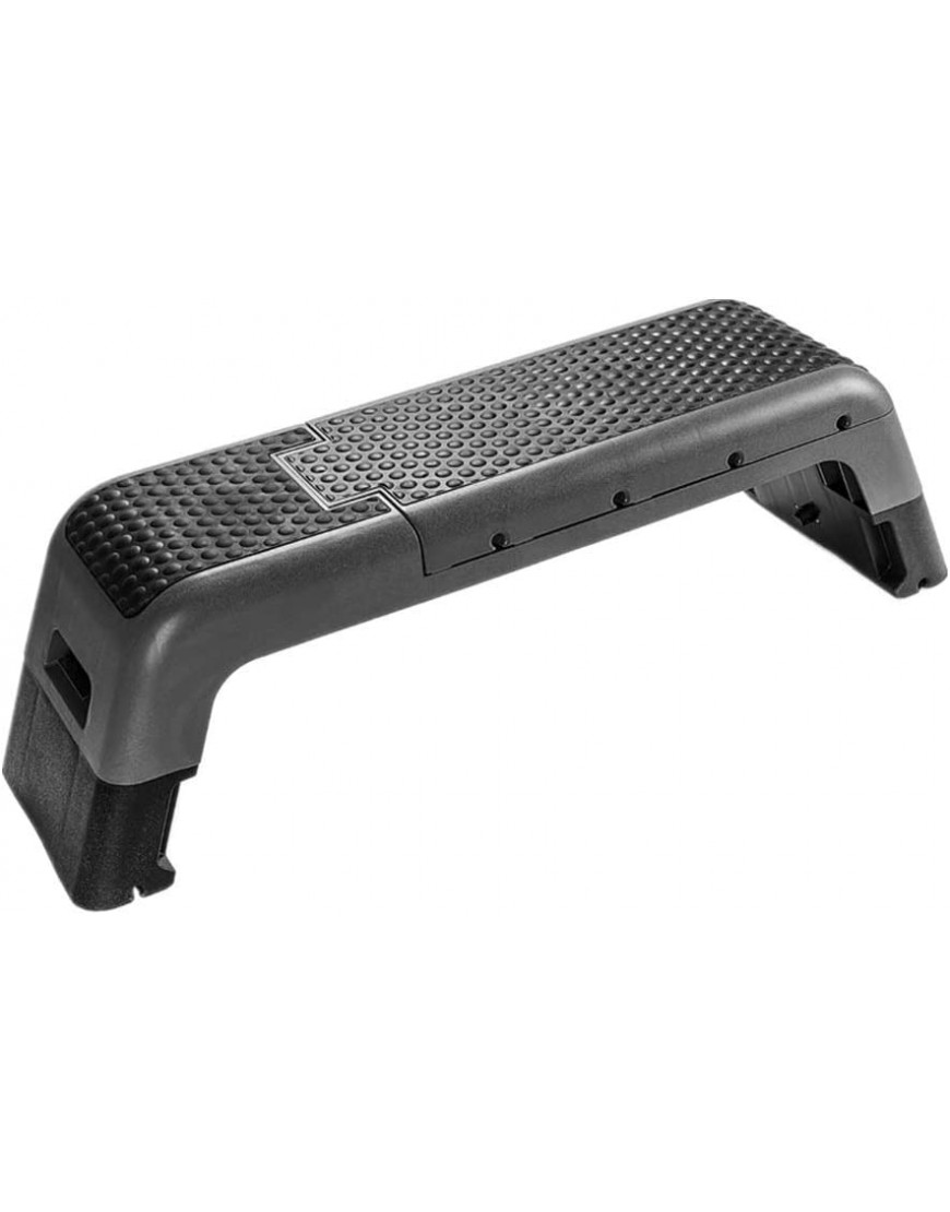 WanuigH Aerobic Step Multifunktionale Aerobic Step-Plattform mit 2 Riser Verstellbare Plattform Griffige Oberfläche Übung Step-Plattform Tägliche Übung Farbe : Black Size : 120x30x20cm - BWZQU5HW