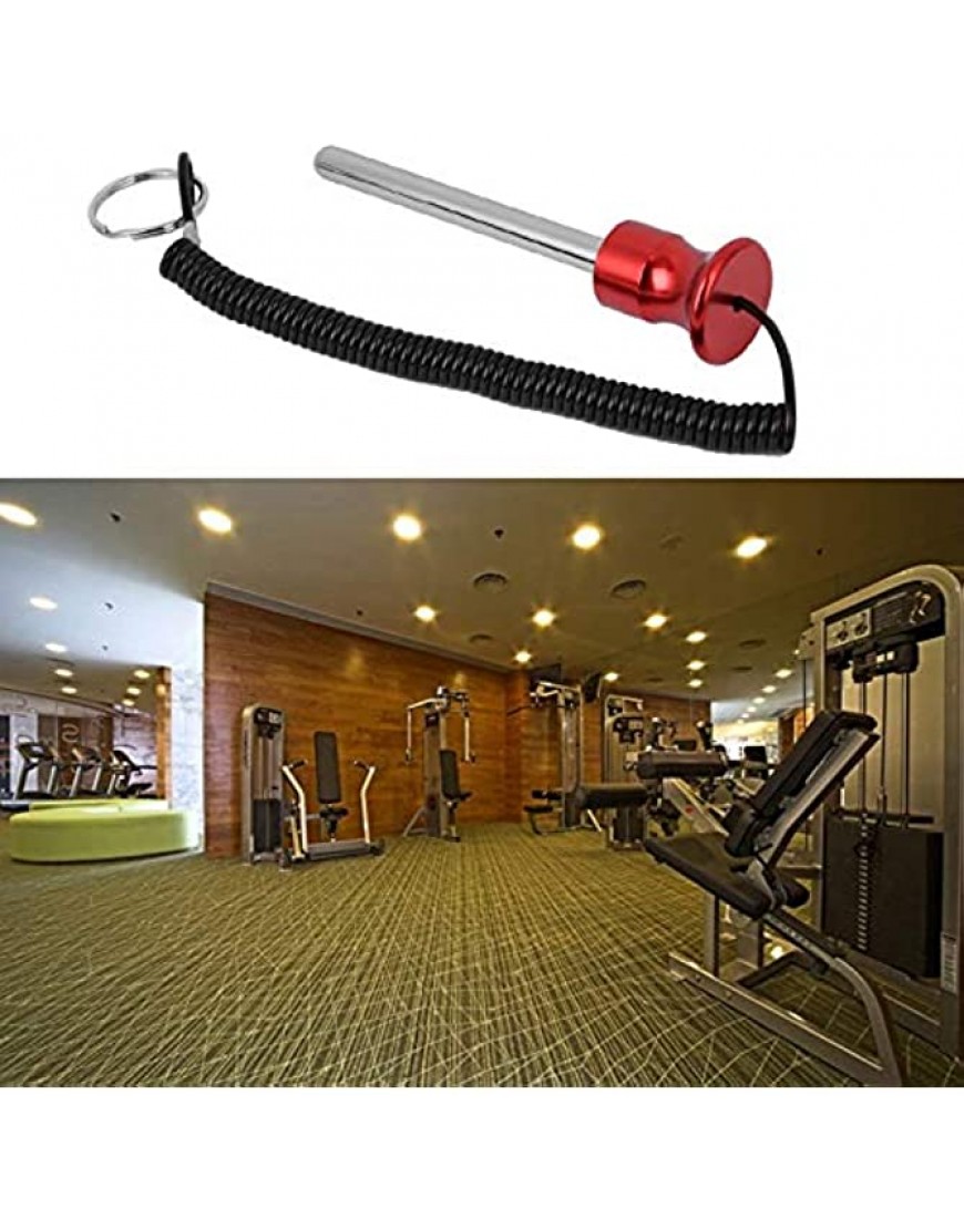 Jojomino Fitness Gym Gewicht Stack WäHler Aluminium Magnetisches Gewicht Stack Pin Kraft Trainings GeräT Rot - BRVGY583