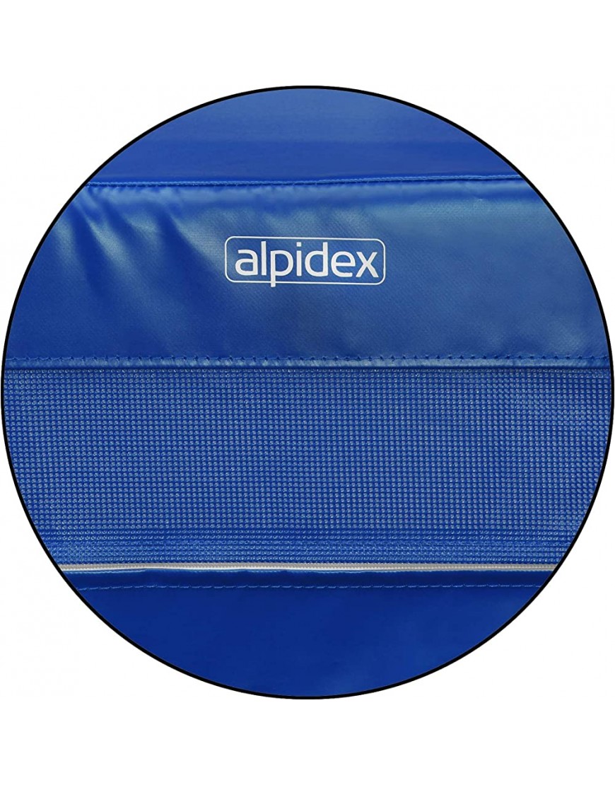 ALPIDEX Weichbodenmatte 300 x 200 x 40 cm mit 6 Tragegriffen und Anti-Rutschboden - BLZSK8K3