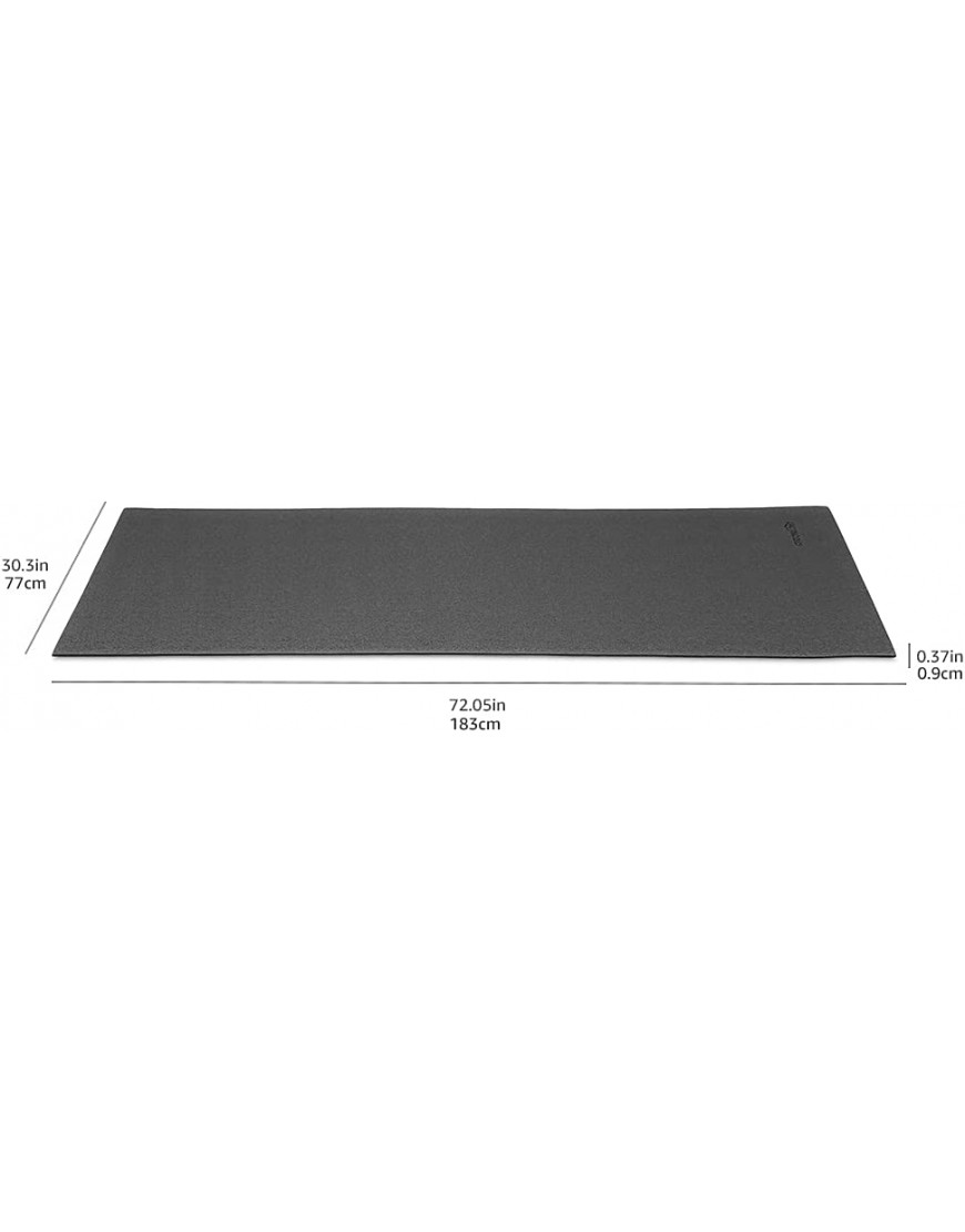 Basics – Hochdichte Bodenmatte für Trainingsgeräte Laufbänder und Fitnessstudios - BENRL39K