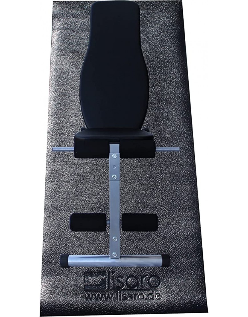 Lisaro Bodenschutzmatte | Unterbodenschutzmatte | Unterlegmatte für Fitnessgeräte | 150x65x0,4 cm - BYBNH5BH