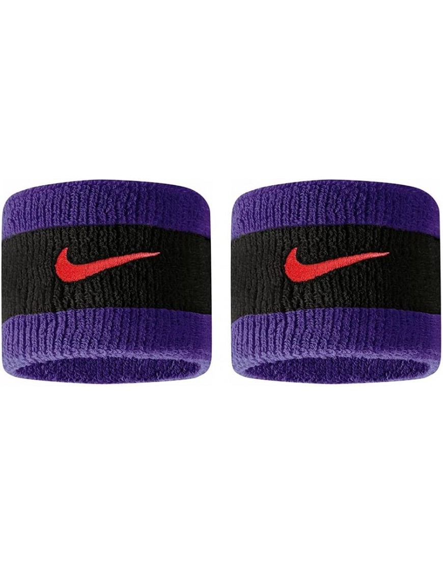 Nike Unisex – Erwachsene Swoosh SchweißBND Purple-Black 7,6cm - BSHUZW3K