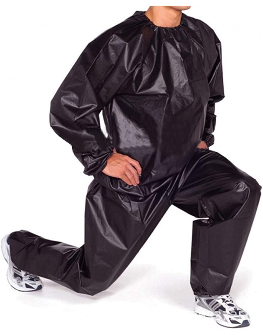 RoMantic Schwitzanzug Sauna Suit zum Abnehmen – Herren Damen Sweatsuit Sweatanzug Saunaanzüge Trainingsanzug Fitnessanzug Schweiß Anzug Schweissanzug - BVLOIHM3