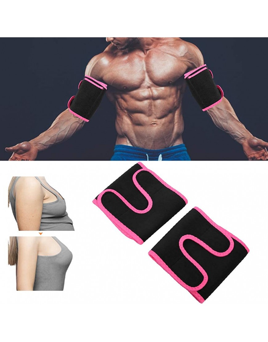 Uxsiya 1 Paar Arm Slimmer Sweat Arms Trimmer Neopren Fettverbrennung Gewichtsverlust Wrap mit Tasche für Workout Fettverbrennung - BPNQZJDQ