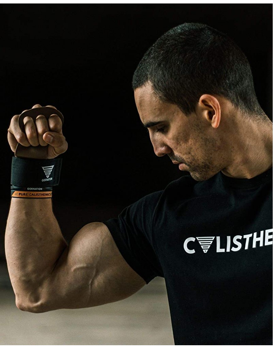 GORNATION® Armbänder-Set | Motivation für Fitness & Calisthenics | Einheitsgröße für Herren & Damen für Sport & Alltag | Hautfreundliches Silikon - BDOOBBDM