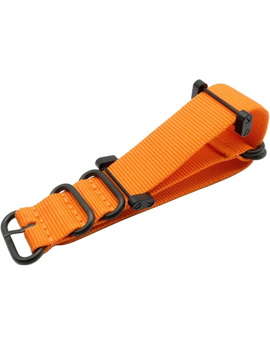 YIJIAN Kompatibel mit Suunto Core Nylon -Gurtband -Band -Kit W Lugs Adapter 24mm Watchbands Nylon Smart Armband for Männer Band Color : Orange - BIMLDED8