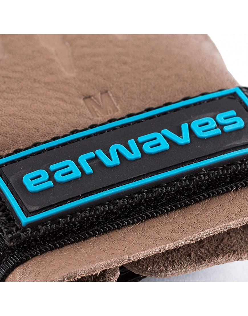 Earwaves ® Rex Grips 2 & 3 Löcher Leder Handschuhe für Damen & Herren. Hand Grips für Gymnastik Calisthenics Klimmzüge Muskel-ups Ringe - BOHLU9EW