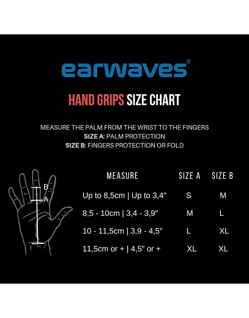 Earwaves ® Rex Grips 2 & 3 Löcher Leder Handschuhe für Damen & Herren. Hand Grips für Gymnastik Calisthenics Klimmzüge Muskel-ups Ringe - BOHLU9EW