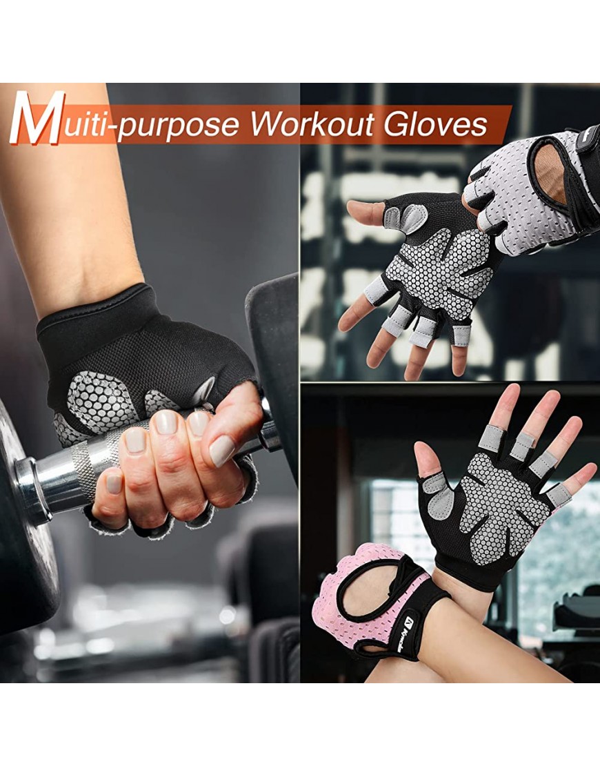 Fitness Handschuhe für Herren und Damen Trainingshandschuhe für Sport Gym Gewichtheben Kraftsport & Crossfit Training Radfahren - BPEHC383