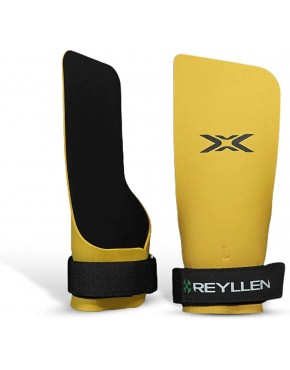 Reyllen® BumbleBee X4 Gymnastikgriffe fingerlose Handgriffe Stärker für Crossfit Gewichtheben Powerlifting Athleten Handflächenschutz Handschutz Unisex Fitness Workout Equipment - BYEUU2JH
