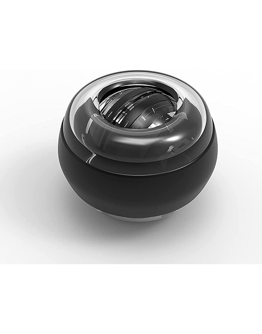 jucyuanhang Handgelenk-Trainingsball automatischer Handgelenksverstärker rein mechanischer Metallball in der Mitte + interne farbige Lichter mit Variabler Geschwindigkeit - BSKPTKJ3