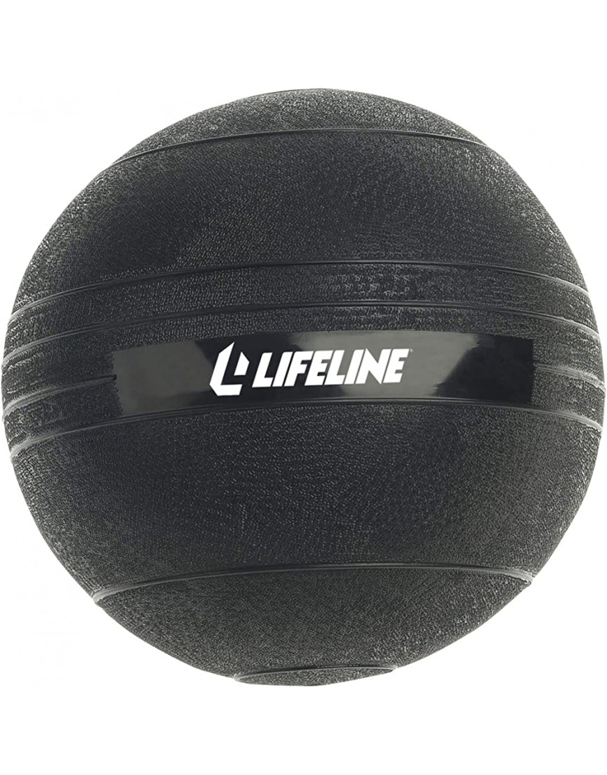LifeLine Gummierter Nicht federnder Trainingsball mit griffiger Oberfläche. - BAAQP3QK