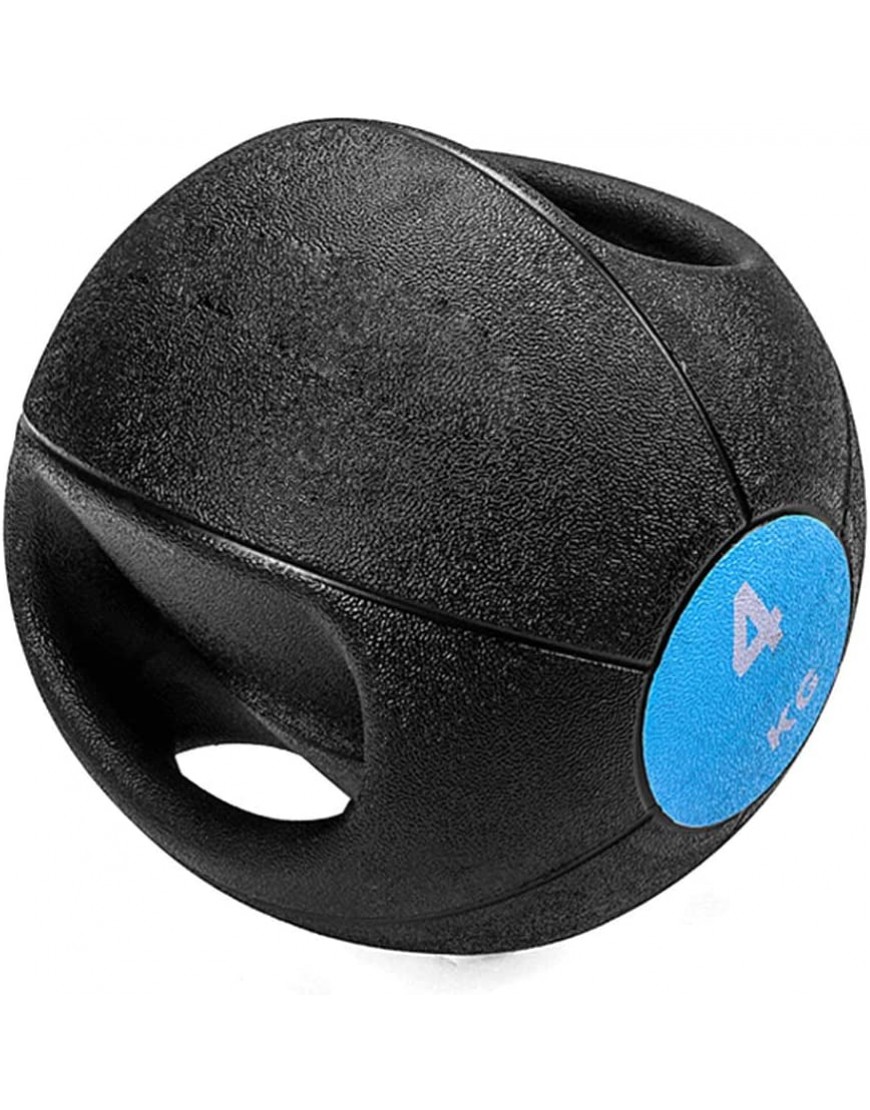 Medizinball Doppelgriff Medizinball Fitness-Trainingsball Für Erwachsene Indoor-Kern-Muskelfest-Trainingsgeräte Feste Kugel 4kg - BJAUI9B9
