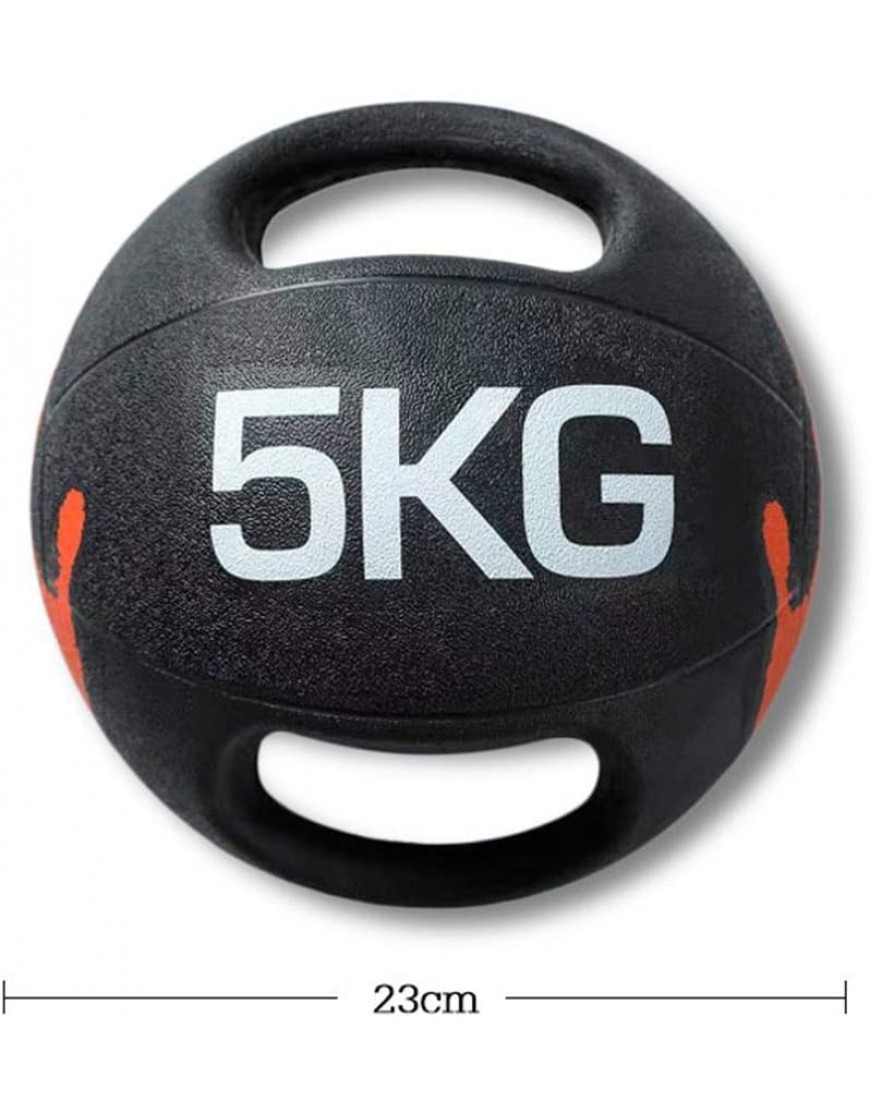 Medizinball Doppelgriff-Medizinball Keine Sprungstruktur Strukturierte Kernmuskeltrainingsausrüstung Für Heim Fitnessstudio 5 Kg - BFHCOBMN