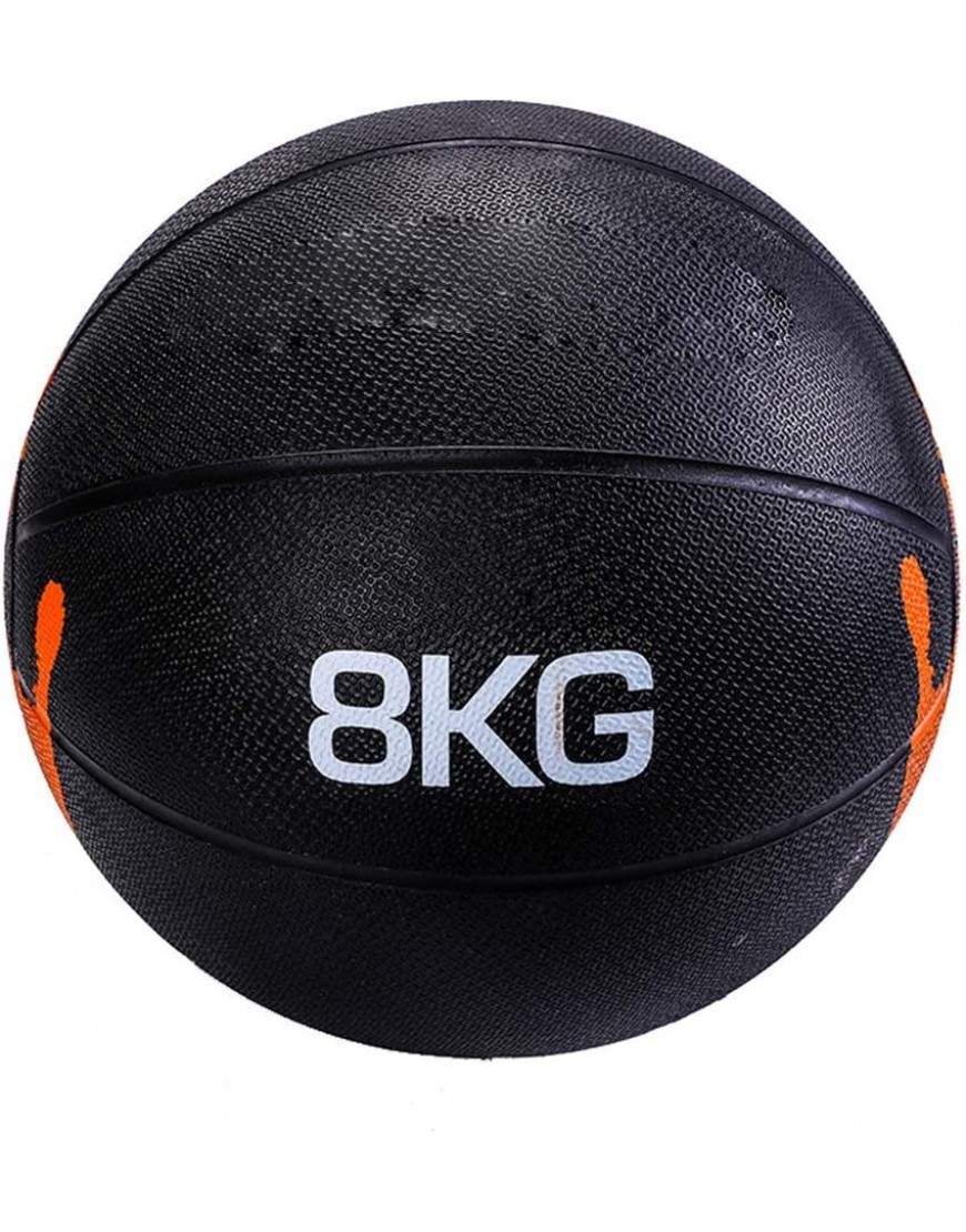 Medizinball Fitness-Medizinball Für Erwachsene Gymnastik-Aerobic-Trainingsarmtraining Vollgummi-Ball Mit Geringem Sprung 8 Kg - BILXEW7M