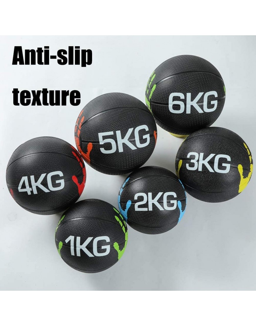 Medizinball Gewichttragender Medizinball 10 Kg Indoor-Fitnessgeräte rutschfeste Oberfläche Low-Bounce-Slam-Ball Unisex - BPWHX81J