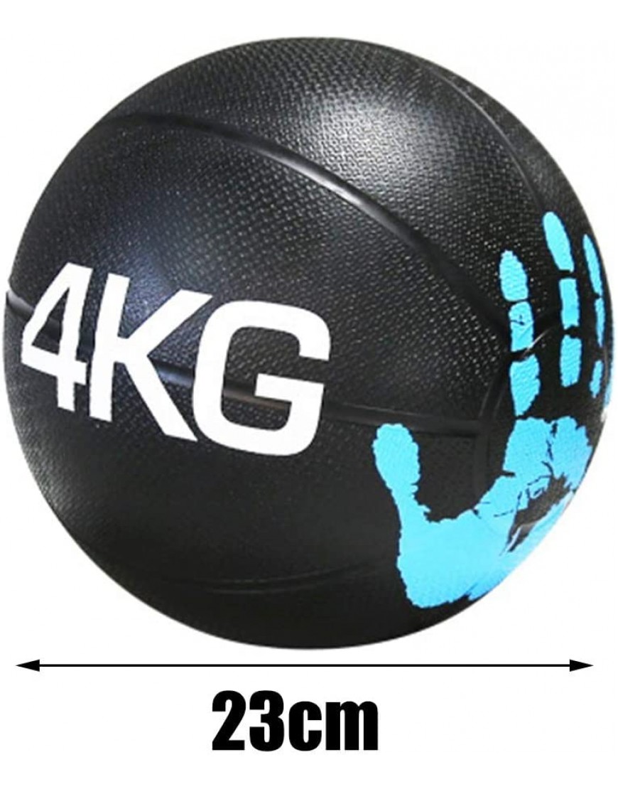 Medizinball Unisex Fitness-Medizinball 4 Kg Gewichtsbelastetes Fitness-Trainingsgerät Für Zu Hause Fitnessstudio Low-Bounce-Slam-Ball - BKEGV9VJ