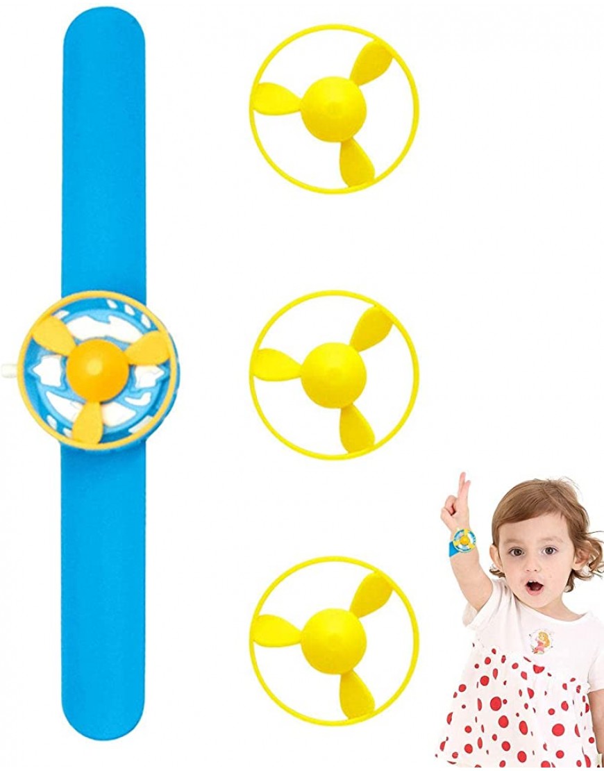 Tytlyworth Neuheit Rocket Flyer Spielzeug Interessantes Fliegende Untertassen-Armband-Spielzeug für Jungen und Mädchen | Flying Toys Disc Shooter für Kinder ab 3 Jahren - BYNAV313