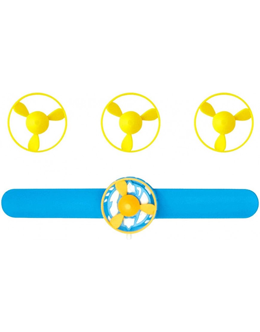 Tytlyworth Neuheit Rocket Flyer Spielzeug Interessantes Fliegende Untertassen-Armband-Spielzeug für Jungen und Mädchen | Flying Toys Disc Shooter für Kinder ab 3 Jahren - BYNAV313