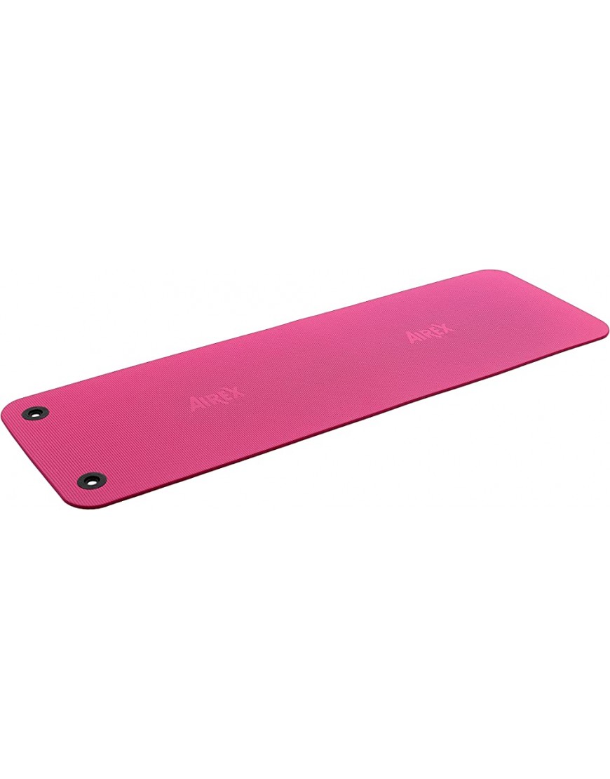 AIREX Fitline 180 Gymnastikmatte pink mit Spezial-Ösen ca. 180 x 60 x 1 cm - BSERVEA9