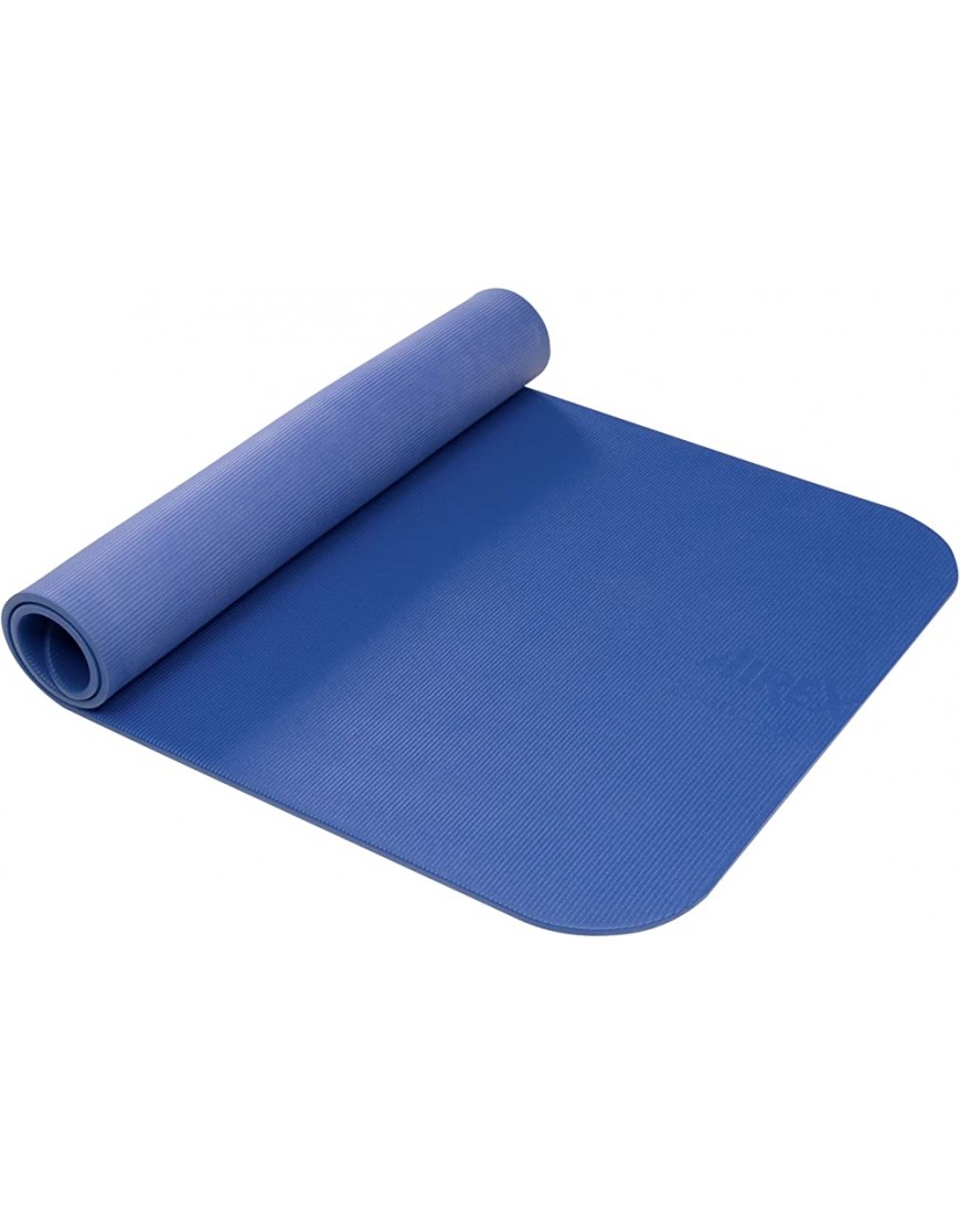 Airex Gymnastikmatten Corona Fitness- Trainings- Yoga- und Pilatesmatte Blau 185 x 100 cm - BCNGRDBB