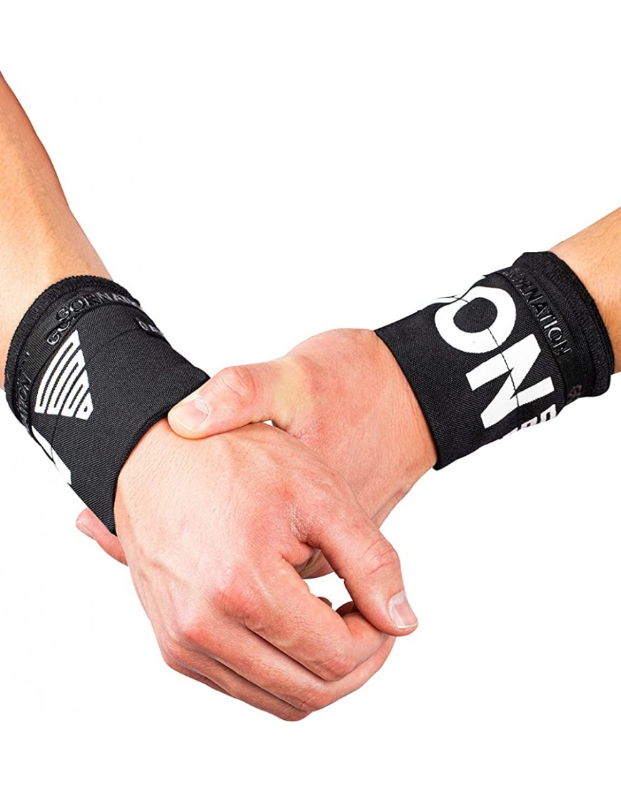 GORNATION Handgelenk-Bandagen Performance Wrist Wraps für Fitness Gym Calisthenics & Kraftsport 1 Paar Wickel-Bandagen - BMWNQ4N6