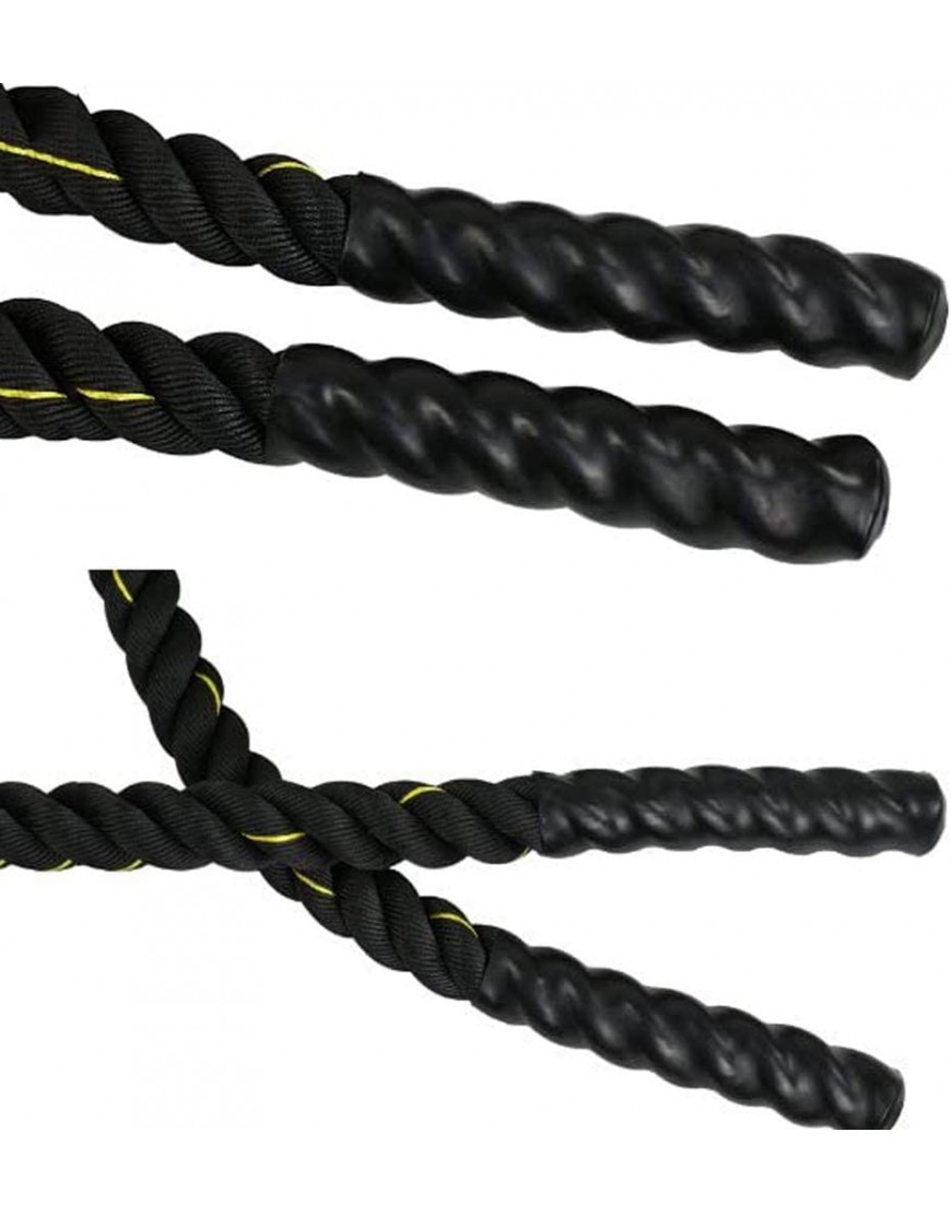 AIOEJP Battle Ropes Fitness Trainingsseil Schwungseil Wandhalterung für Sprung- Kletterübungen oder Tauziehen - BMJDWD7J