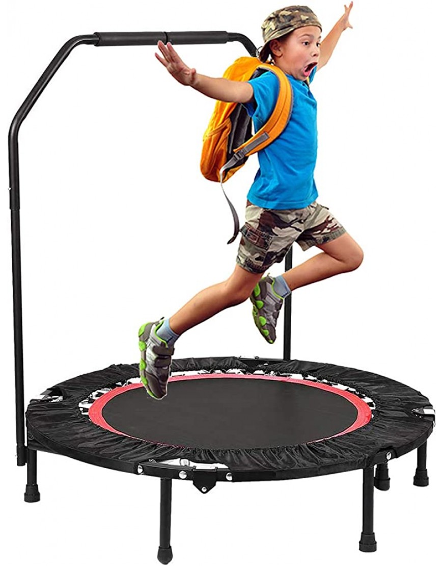 ANCHEER Fitness Trampolin Fitness Trampolin Klappbar Höhenverstellbarer Griff für Erwachsene und Kinder für Indoor und Outdoor Maximale Tragfähigkeit 135 kg. - BNDBAB8D