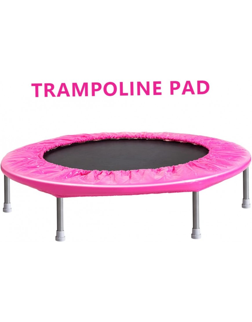Hilai Trampolin Stoffabdeckung Mini Fitness Trampolinrock für Kinder springen Bett rosiger 137 cm Durchmesser im Freien Trampoline - BICNX982