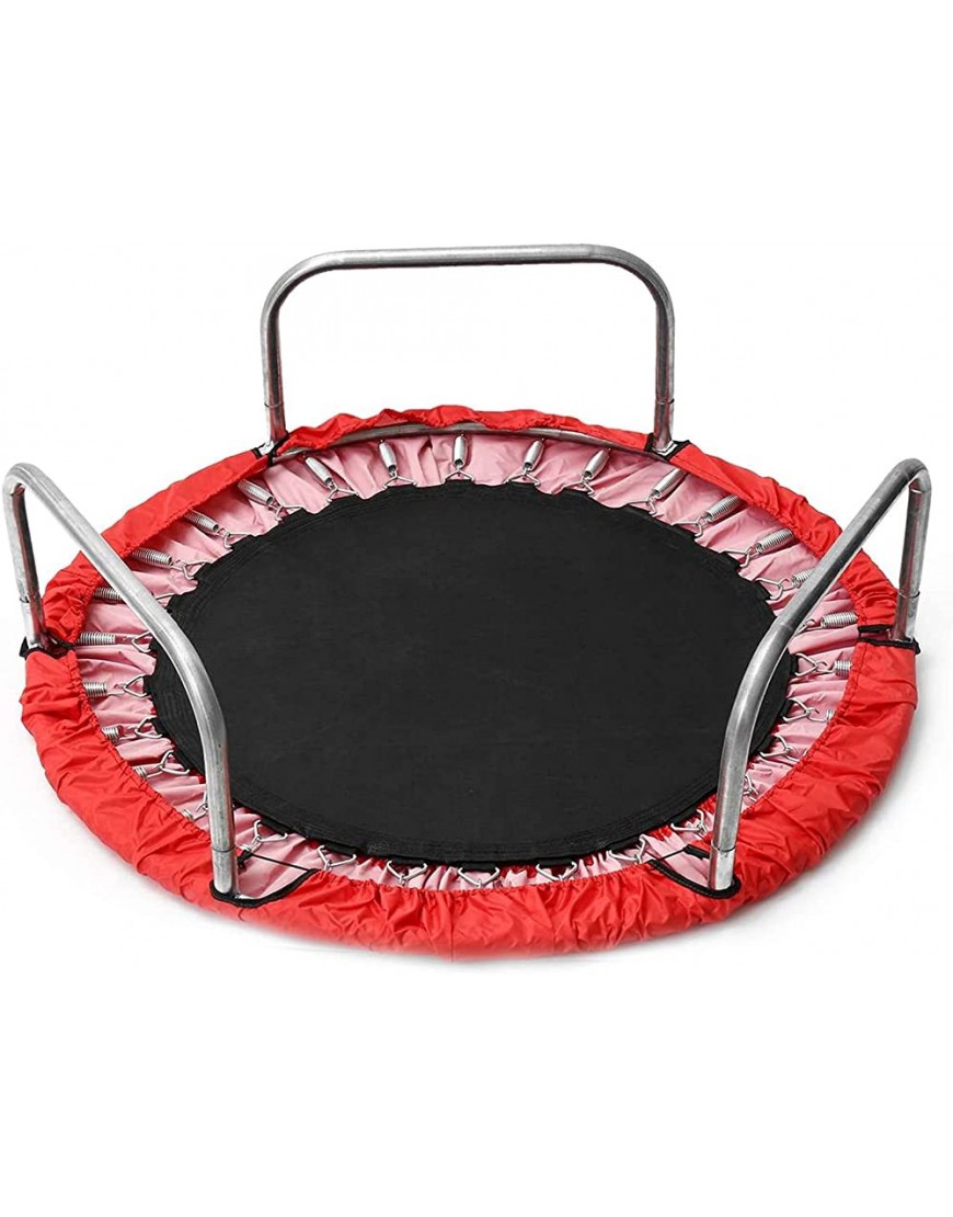 Mini-Trampolin faltbar für Erwachsene Kinder rund Trampolin Rebounder Outdoor Fitness Übung Zuhause Spielzeug Bett Trampoline Farbe: Rot Größe: 30 x 102 cm - BHXAVJK7
