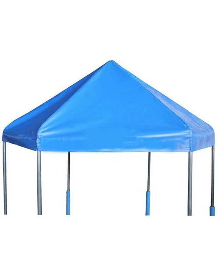 SXFYHXY Trampolin-Sonnenschutzabdeckung Trampolin-Zelt-Überdachung Markise Mit Rahmen Regen Und Schnee Outdoor-Trampolin-Sonnenschutzdach Für Erwachsene - BCRNUD2N