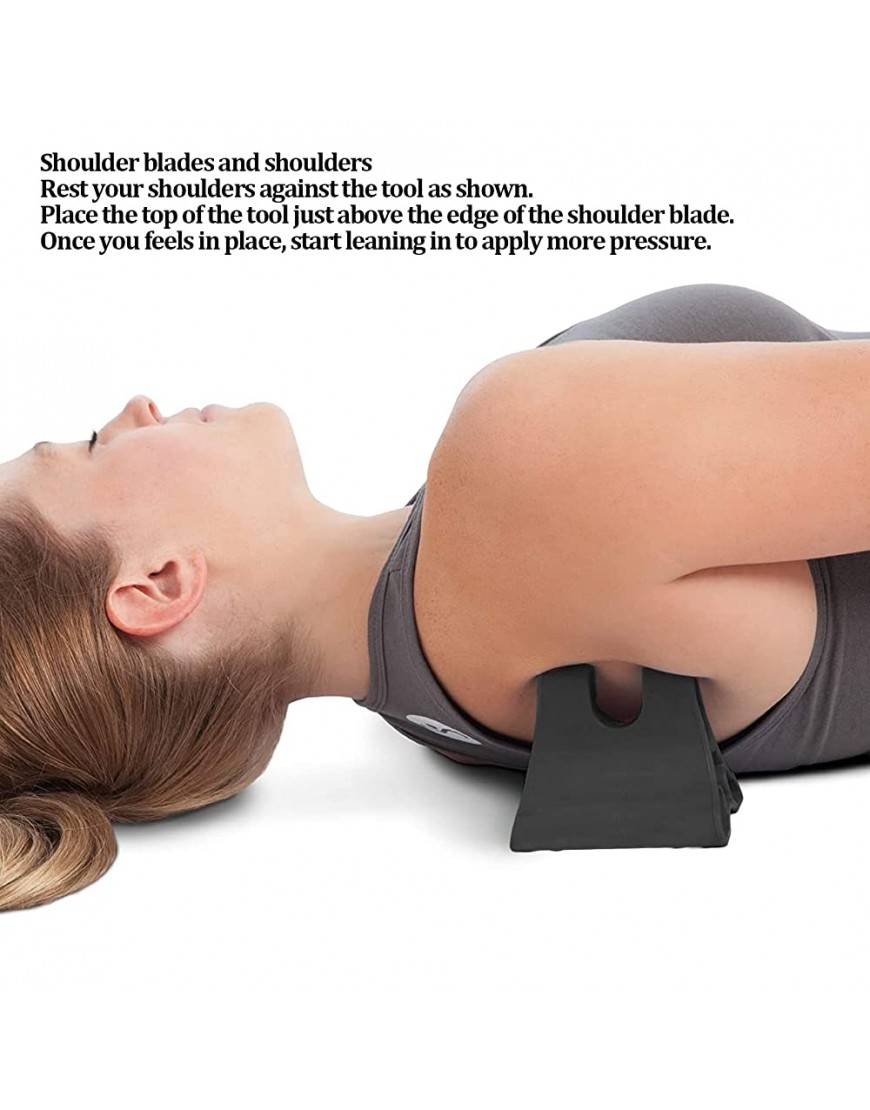 Manuelles Körpermassagegerät Polyethylen Myofascial Relaxation Occipital Release Tension Headache Relief Device für Körper Rücken Taille und Nacken - B09Q5VWHR4