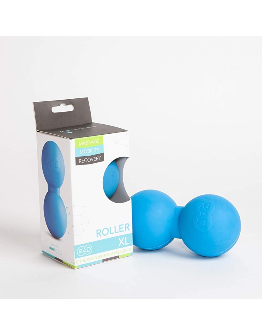 RAD Roller Standard XL ✓ Premium Faszienball ✓ Hochwertigem Öko-Freundlichem Silikon mit Hohe Dichte ✓ Selbstmassage Beweglichkeit und Erholung ✓ Frei von BPA Latex und Plastik -