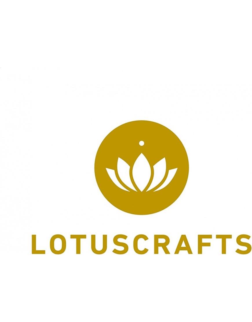 Lotuscrafts Yogakissen Halbmond Shanti Halbmondkissen Meditationskissen mit Bezug aus 100% Baumwolle Yoga Sitzkissen halbmondförmig mit Dinkelfüllung GOTS Zertifiziert - BGBQMW5W