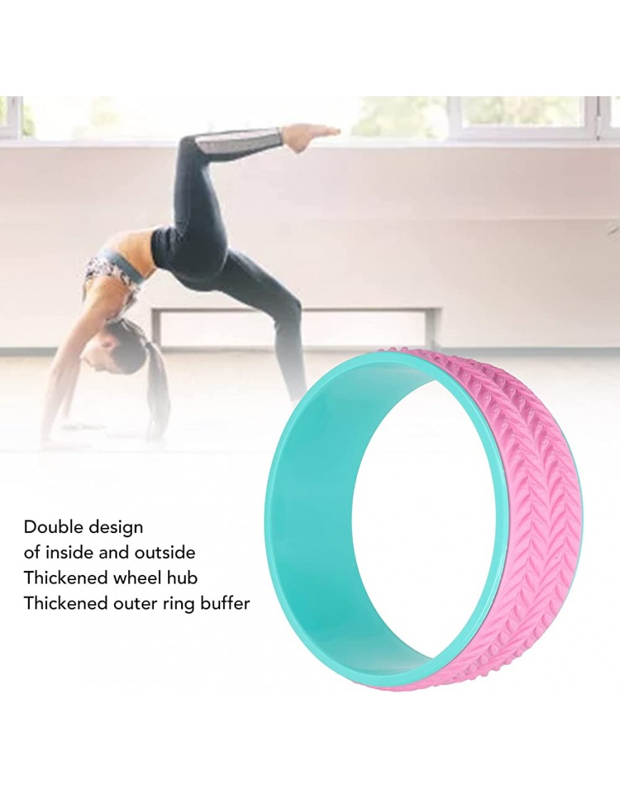 Fafeicy Yoga-Rad 12,6 X 4,7 X 12,6 Zoll Kernstärkendes Rückenmassagerad Weiche Wiederverwendbare Rolle Zur Korrektur der Körperhaltung Myofasziale Entlastung - BZXWPQMH