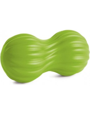 PINOFIT Faszien-Duoball Wave Faszienball für Massage & Regeneration der Muskeln in Nacken und Rücken Massageball Lime - BVCRAW57