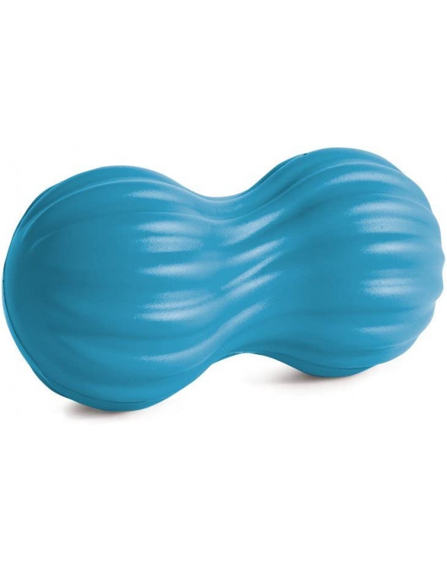 PINOFIT Faszien-Duoball Wave Faszienball für Massage & Regeneration der Muskeln in Nacken und Rücken Massageball Azur - BCHIZ612