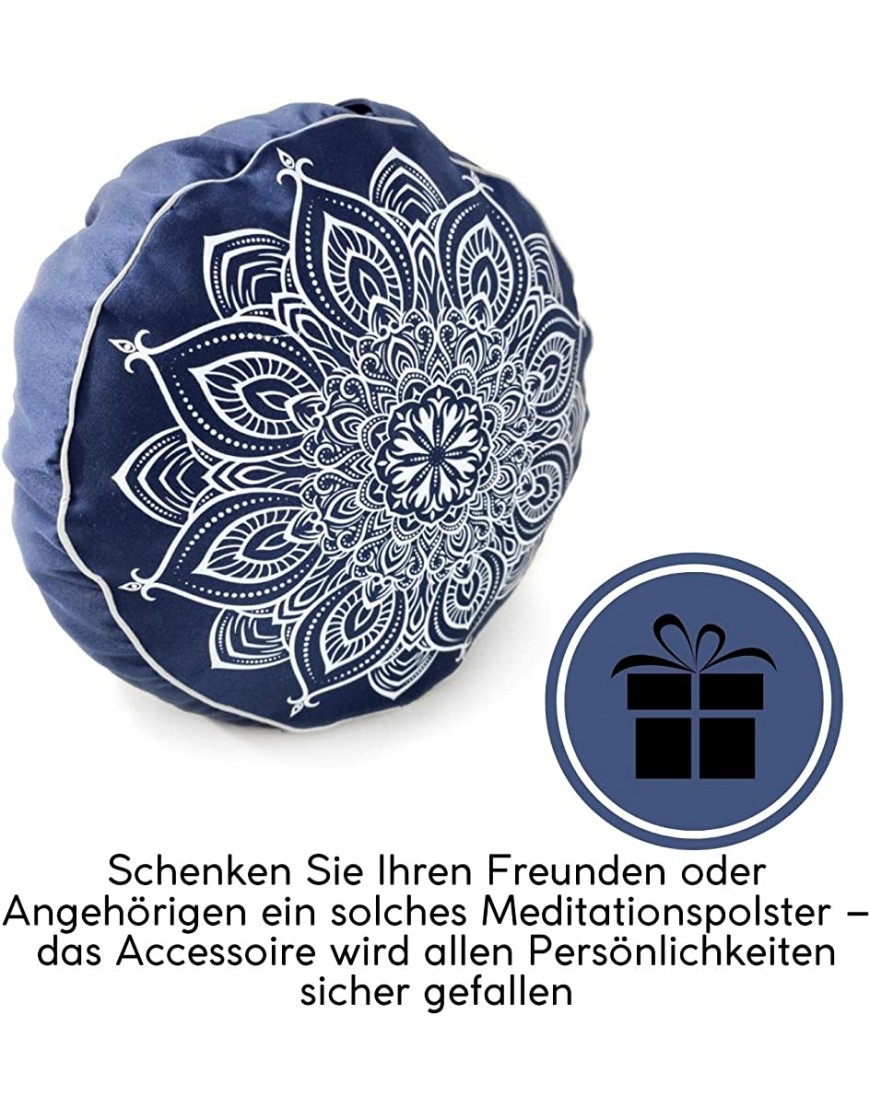 RamaYoga Meditationskissen Mandala 2,5 kg - BLKGGQ5B