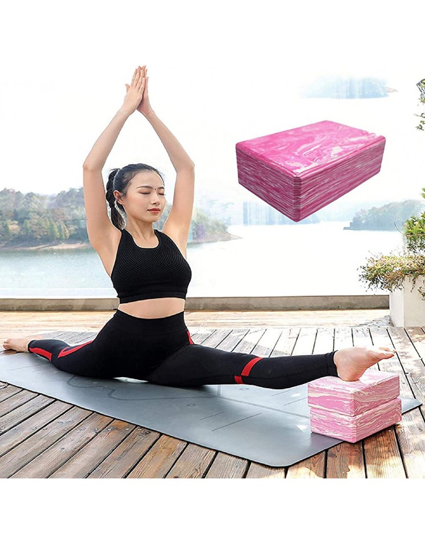 Lumanby Yoga-Block Camouflage hohe Dichte leicht vielseitig 23 x 15 x 7,5 cm - BAYQL3NQ